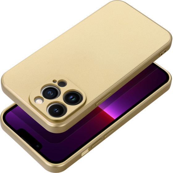 Metallic Case For Iphone 16e (Se 4 2025) Gold OEM
