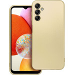 Metallic Case For Samsung A14 5G / A14 4G Gold OEM
