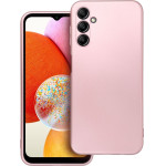 Metallic Case For Samsung A14 5G / A14 4G Pink OEM