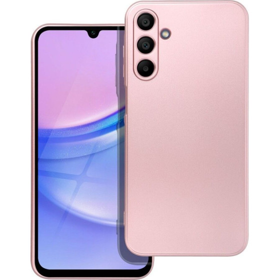 Metallic Case For Samsung A15 5G / A15 4G Pink OEM