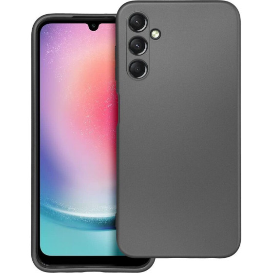 Metallic Case For Samsung A25 5G Grey OEM