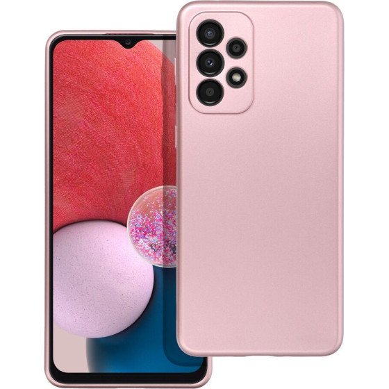 Metallic Case For Samsung A52 5G / A52 Lte ( 4G ) / A52S Pink OEM