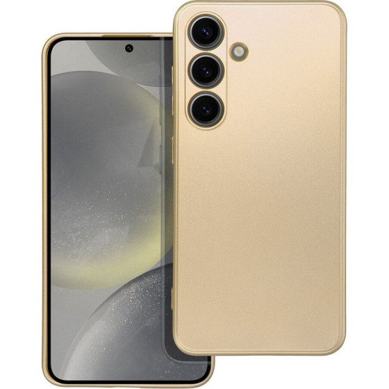 Metallic Case For Samsung S24 Gold OEM