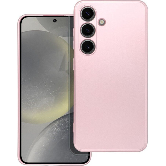 Metallic Case For Samsung S24 Pink OEM