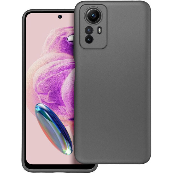 Metallic Case For Xiaomi Redmi Note 12S Grey OEM
