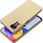 Metallic Case For Xiaomi Redmi Note 14 Pro 4G Gold OEM
