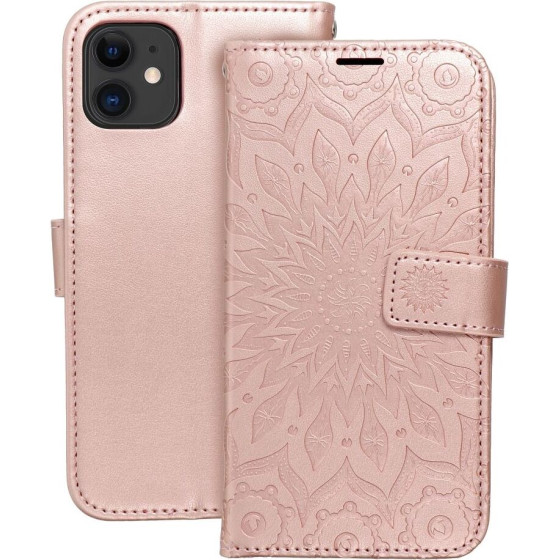 Mezzo Book Case For Iphone 11 Mandala Rose Gold OEM
