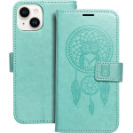 Mezzo Book Case For Iphone 14 Dreamcatcher Green OEM
