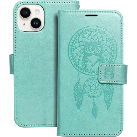 Mezzo Book Case For Iphone 14 Dreamcatcher Green OEM