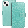 Mezzo Book Case For Iphone 14 Mandala Green OEM