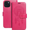 Mezzo Book Case For Iphone 15 Dreamcatcher Magenta OEM