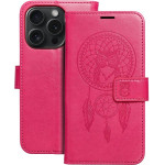 Mezzo Book Case For Iphone 15 Pro Dreamcatcher Magenta OEM