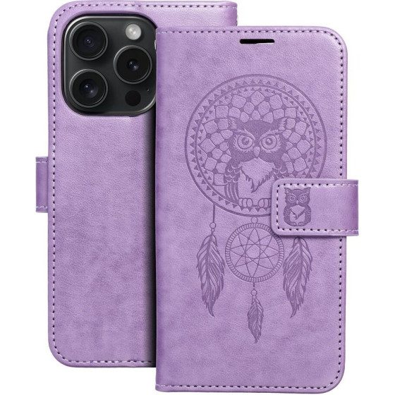 Mezzo Book Case For Iphone 15 Pro Dreamcatcher Purple OEM