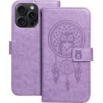 Mezzo Book Case For Iphone 15 Pro Max Dreamcatcher Purple OEM