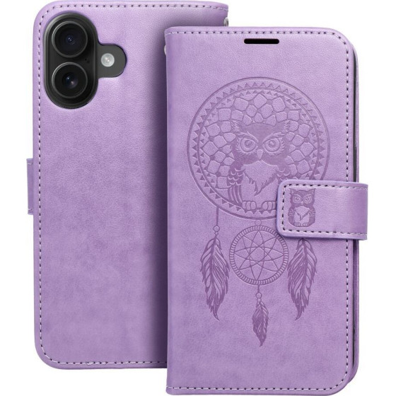 Mezzo Book Case For Iphone 16 Dreamcatcher Purple OEM