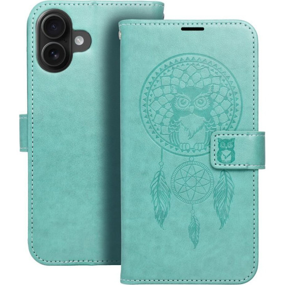 Mezzo Book Case For Iphone 16 Plus Dreamcatcher Green OEM