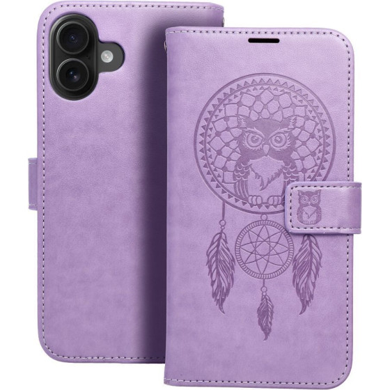 Mezzo Book Case For Iphone 16 Plus Dreamcatcher Purple OEM