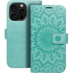 Mezzo Book Case For Iphone 16 Pro Mandala Green OEM