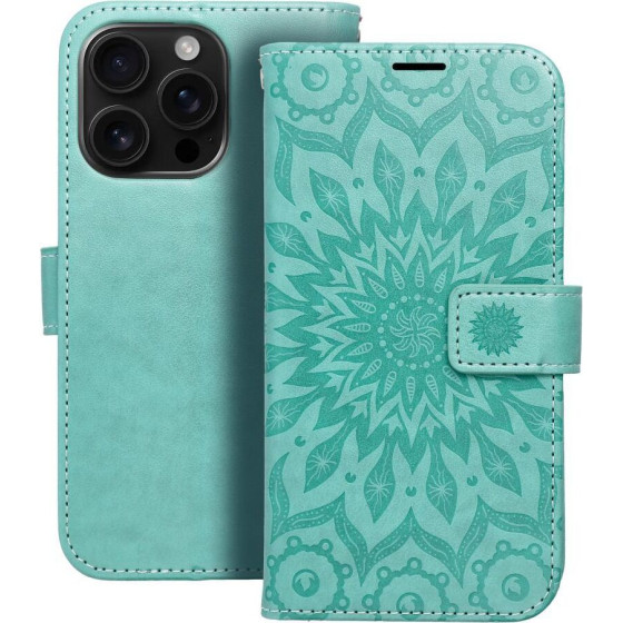 Mezzo Book Case For Iphone 16 Pro Mandala Green OEM