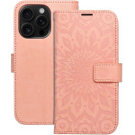 Mezzo Book Case For Iphone 16 Pro Mandala Peach Fuzz OEM