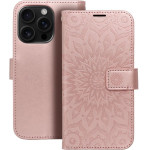 Mezzo Book Case For Iphone 16 Pro Mandala Rose Gold OEM