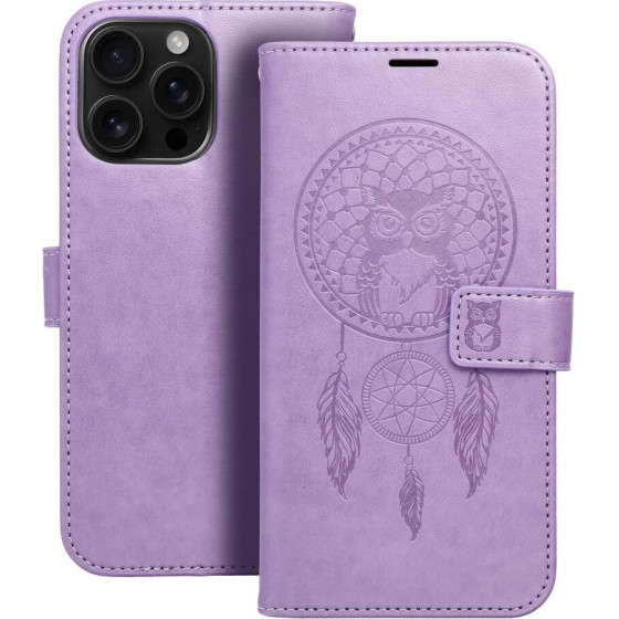 Mezzo Book Case For Iphone 16 Pro Max Dreamcatcher Purple OEM
