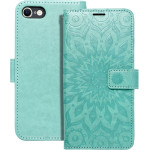 Mezzo Book Case For Iphone 7 / 8 / Se 2020 / Se 2022 Mandala Green OEM