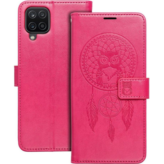 Mezzo Book Case For Samsung A12 / M12 Dreamcatcher Magenta OEM