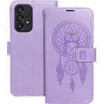 Mezzo Book Case For Samsung A12 / M12 Dreamcatcher Purple OEM