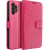 Mezzo Book Case For Samsung A13 4G Mandala Magenta OEM