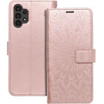Mezzo Book Case For Samsung A13 4G Mandala Rose Gold OEM