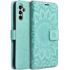 Mezzo Book Case For Samsung A13 5G / A04S Mandala Green OEM