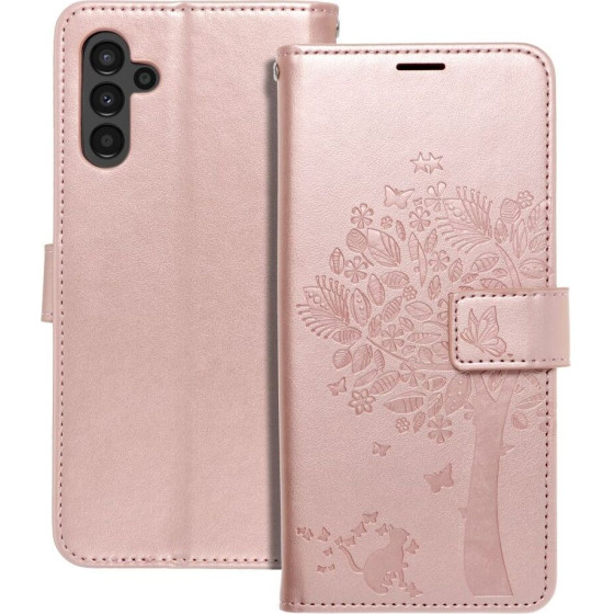 Mezzo Book Case For Samsung A13 5G / A04S Tree Rose Gold OEM