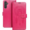 Mezzo Book Case For Samsung A14 4G / A14 5G Dreamcatcher Magenta OEM