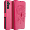 Mezzo Book Case For Samsung A14 4G / A14 5G Dreamcatcher Magenta OEM