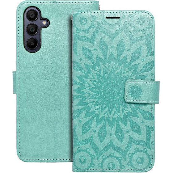 Mezzo Book Case For Samsung A15 4G / A15 5G Mandala Green OEM