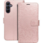 Mezzo Book Case For Samsung A15 4G / A15 5G Mandala Rose Gold OEM
