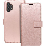 Mezzo Book Case For Samsung A32 5G Mandala Rose Gold OEM