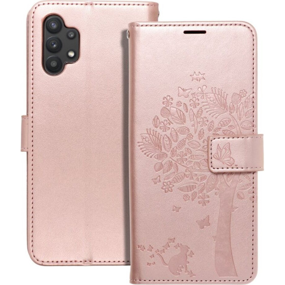 Mezzo Book Case For Samsung A32 5G Tree Rose Gold OEM