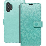 Mezzo Book Case For Samsung A32 Lte ( 4G ) Mandala Green OEM