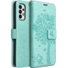 Mezzo Book Case For Samsung A32 Lte ( 4G ) Tree Green OEM