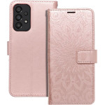 Mezzo Book Case For Samsung A33 5G Mandala Rose Gold OEM