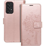Mezzo Book Case For Samsung A33 5G Tree Rose Gold OEM