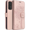 Mezzo Book Case For Samsung A33 5G Tree Rose Gold OEM