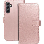 Mezzo Book Case For Samsung A34 5G Mandala Rose Gold OEM