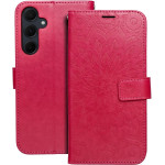 Mezzo Book Case For Samsung A35 5G Mandala Magenta OEM