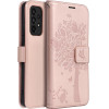 Mezzo Book Case For Samsung A53 5G Tree Rose Gold OEM