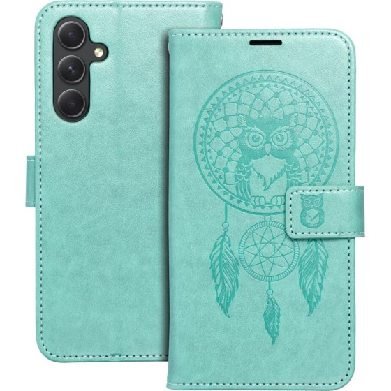 Mezzo Book Case For Samsung A54 5G Dreamcatcher Green OEM
