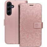 Mezzo Book Case For Samsung A55 5G Mandala Rose Gold OEM