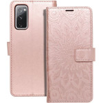 Mezzo Book Case For Samsung S20 Fe / S20 Fe 5G Mandala Rose Gold OEM